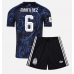 Maillot de foot Argentine Lisandro Martinez #6 Extérieur vêtements enfant Monde 2026 Manches Courtes (+ pantalon court)